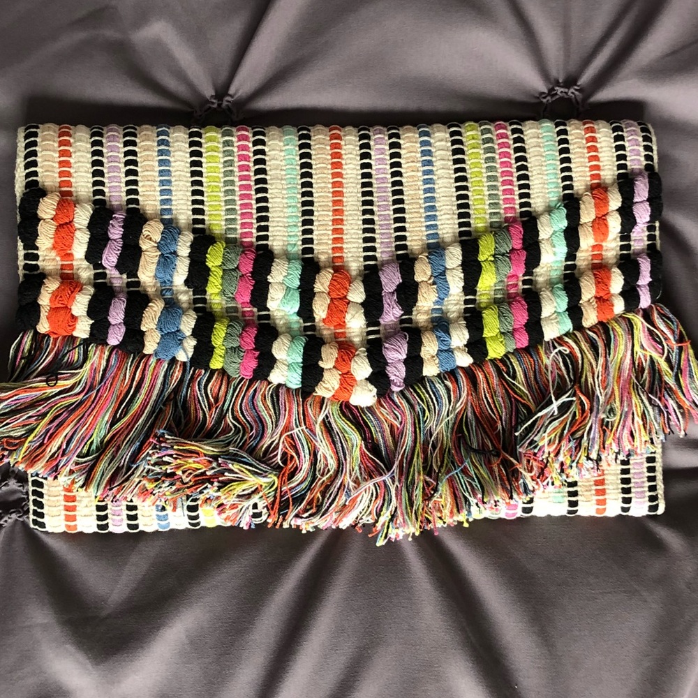 Stella & Dot Taj multicolored clutch